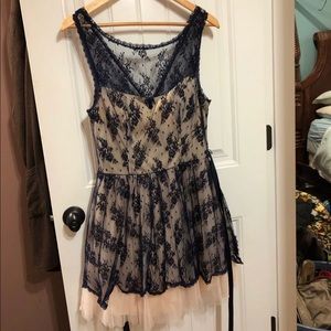 Dark Blue Prom/Homecoming Dress (13-14)